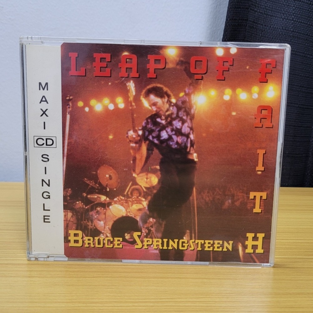 Bruce Springsteen Leap Of Faith Maxi Cd‎ Single 1992 Import Columbia Records